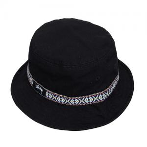 FOLK BAND BUCKET HAT-BLK