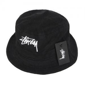 STOCK TERRY BUCKET HAT-BLACK