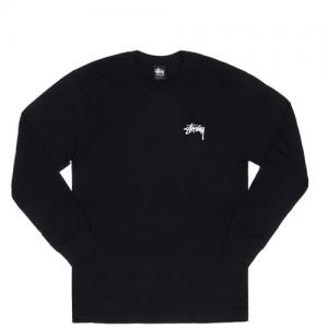 ORIGINAL STOCK L/SL TEE-BLK