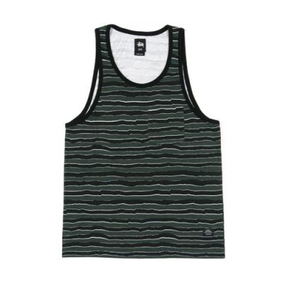 TERROR STRIPE TANK-BLK