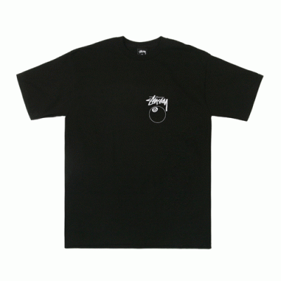 8 BALL TEE-BLK
