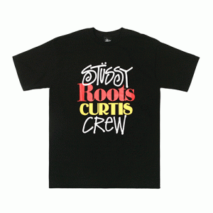 CURTIS CREW TEE-BLK