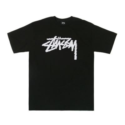 LABEL STOCK TEE-BLK