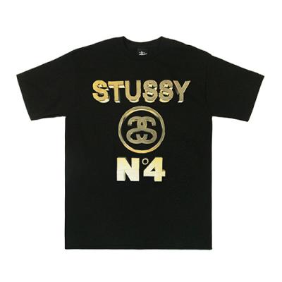NO. 4 GOLD TEE - BLK