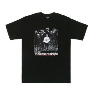 THE KIDS ARE ALRIGHT TEE-BLK
