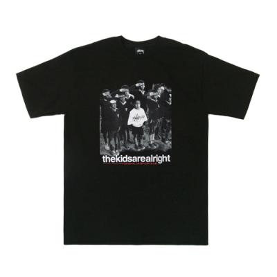 THE KIDS ARE ALRIGHT TEE-BLK