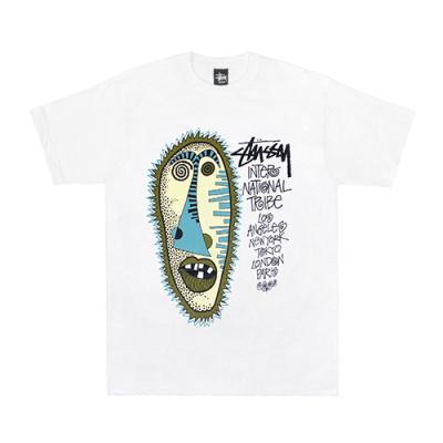 TRIBAL MASK TEE - WHT