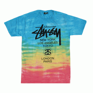 WORLD TOUR TD TEE-BLUE
