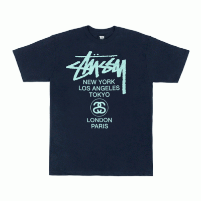 WORLD TOUR TEE-NVY