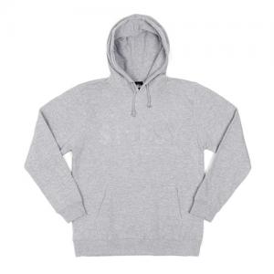 TONAL FELT STUSSY HOOD-GREY HEATHER