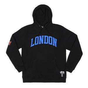 LONDON IST HOOD - BLACK