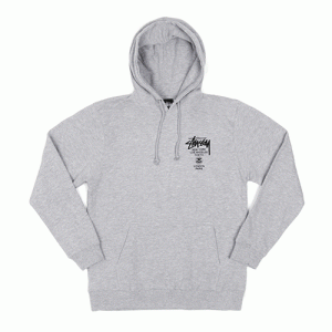 WORLD TOUR HOOD-GRY (bk print)
