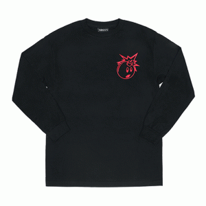 SIMPLE ADAM L/S T-SHIRT-BLK
