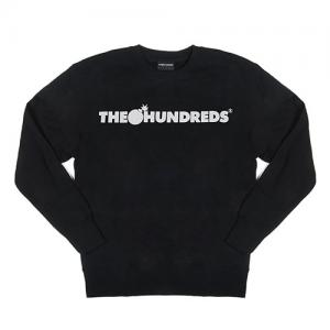 FOREVER BAR LOGO CREWNECK-BLK