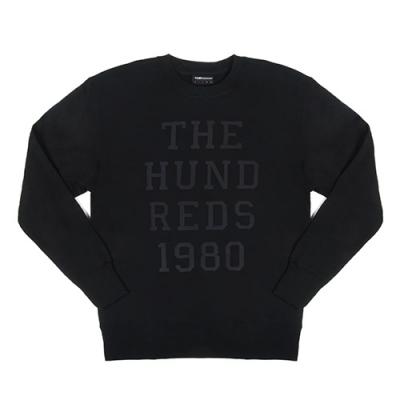 FOLSOM CREWNECK-BLK