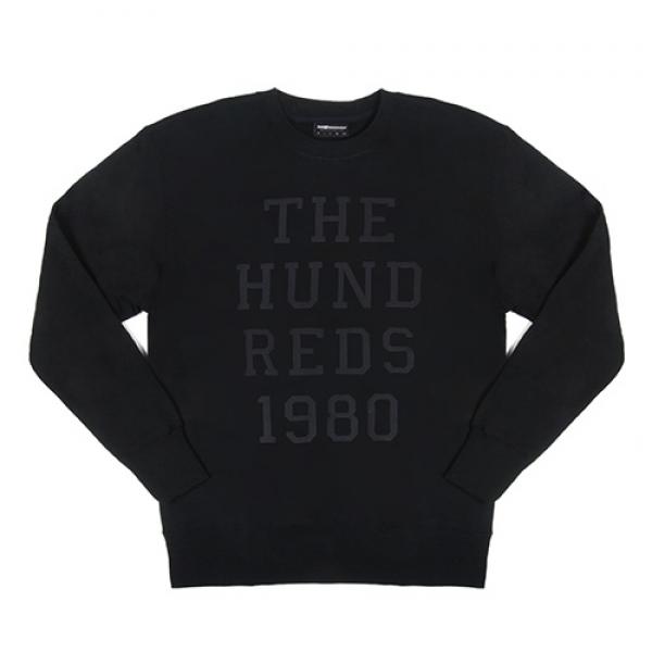 FOLSOM CREWNECK-BLK