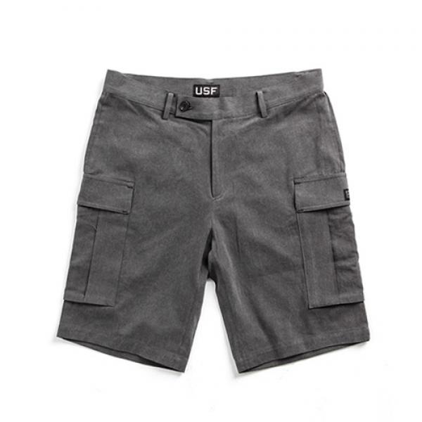 [URBAN STUFF] USF UTILITY SHORTS-CHARCOAL