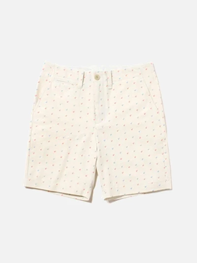 ANCHOR PATTERN SHORTS IVORY