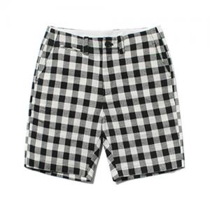 CHECK SHORTS [BLACK]
