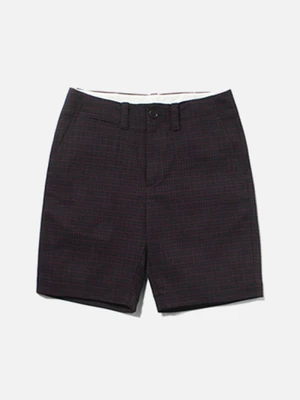 CHECK SHORTS [PURPLE]