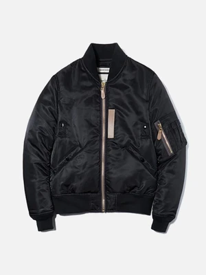 MA-1 JACKET ES [BLACK/BROWN]