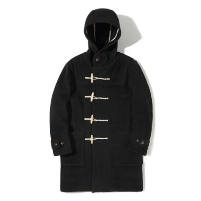 LONG DUFFLE COAT EA [BLACK]