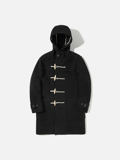 LONG DUFFLE COAT EA [BLACK]