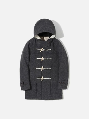 HALF DUFFLE COAT EA [GREY]