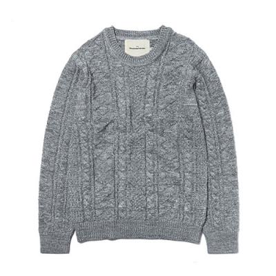 KNIT CREWNECK ES [GREY]