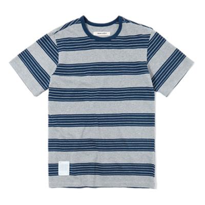 STRIPE T-SHIRT ES [GREY]