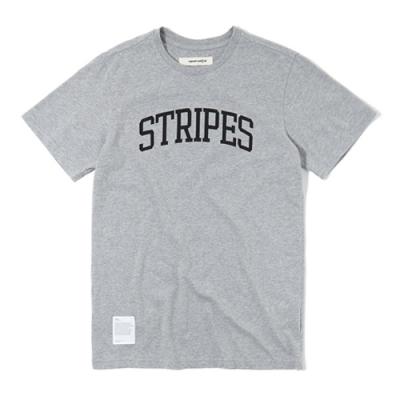 STRIPES T-SHIRT ES [GREY]