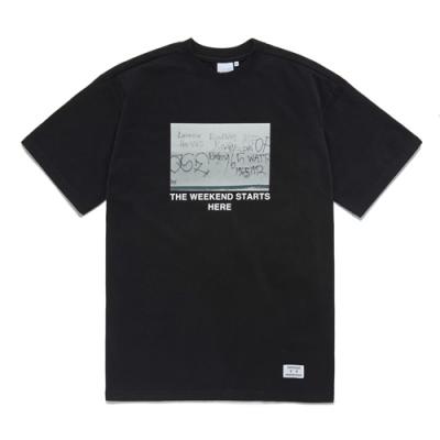 WEEKEND T-SHIRT FS [BLACK]