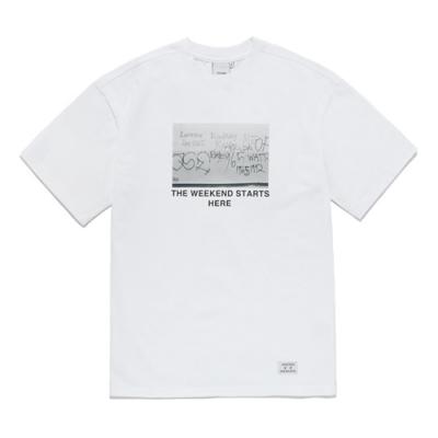 WEEKEND T-SHIRT FS [WHITE]