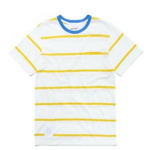 STRIPE POCKET T-SHIRTS [YELLOW]