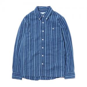 MULTI STRIPE SHIRT ES [INDIGO]