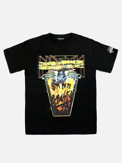 I AM NOT A HUMAN BEING X NASTY PALM SOME DAY T-SHIRTS-BLACK