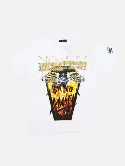 I AM NOT A HUMAN BEING X NASTY PALM SOME DAY T-SHIRTS-WHITE