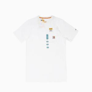 (100410) 포스 코튼 델몬트 포켓 반팔티 WHITE (100)
