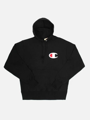 빅C 리버스위브 후드티 BLK