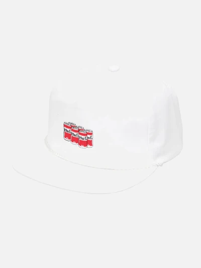DRINK UP SNAPBACK-WHT