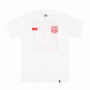 WORLDWIDE TEAM TEE-WH/RD