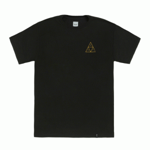TRIPLE TRIANGLE TEE-BLK/YELL