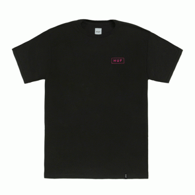 BAR LOGO TEE-BLK(PINK)