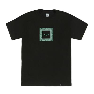 PAISLEY BOX LOGO TEE-BLK
