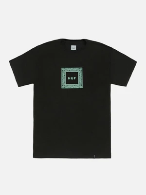 PAISLEY BOX LOGO TEE-BLK
