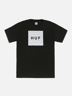 TRIANGLE BOX LOGO TEE-BLK
