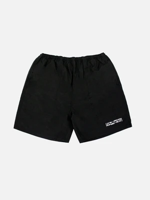 BASIC LOGO SHORTS-BLACK