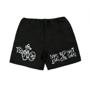 DOODLE SHORTS-BLACK