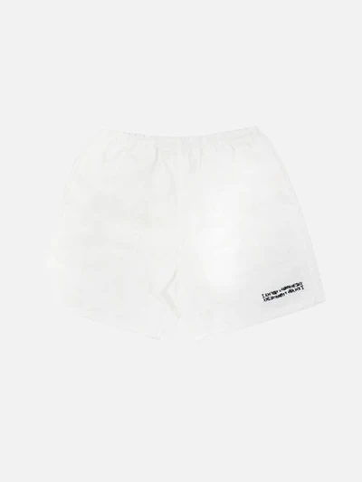 BASIC LOGO SHORTS-WHITE
