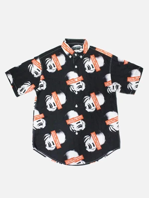BE DIFFERENT HAWAIIAN SHIRTS-BLK